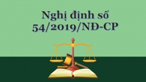Nghị định số 54/2019/NĐ-CP